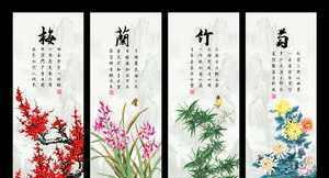 梅兰竹菊的含义与美学意蕴（四友花卉的深层寓意与传统文化价值）
