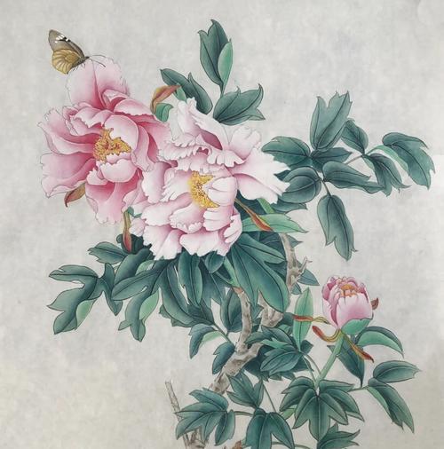 立体牡丹花简单的折法