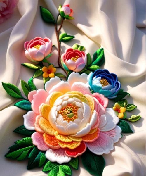 立体牡丹花简单的折法