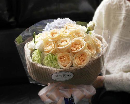 玫瑰花束圆形做法教程简单