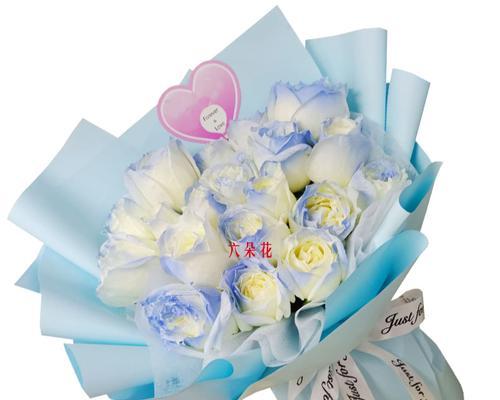 17朵碎冰蓝白玫瑰的含义是什么？碎冰蓝白玫瑰花束的寓意是什么？