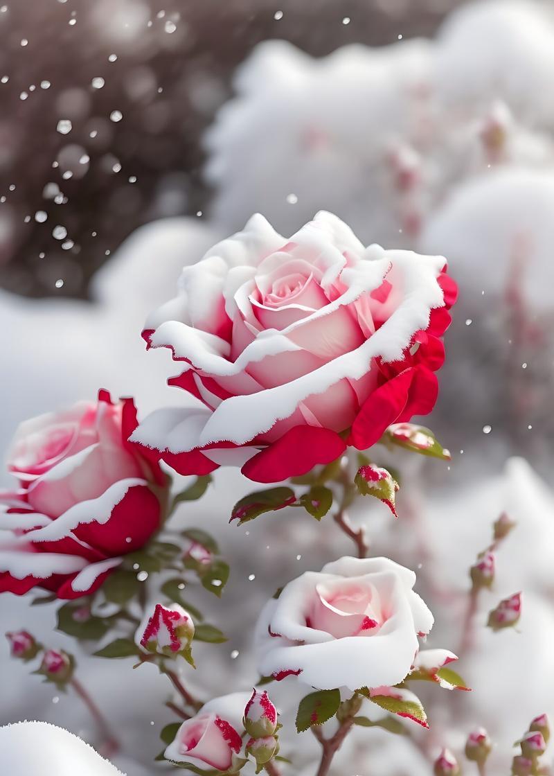 雪中摆放玫瑰花代表什么？是什么意思？