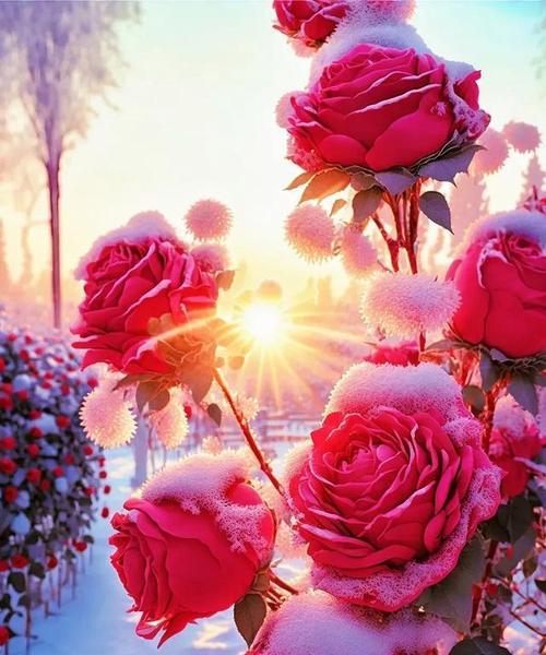 雪中摆放玫瑰花代表什么？是什么意思？