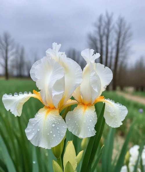 白色鸢尾花的花语是什么？白色鸢尾花象征着什么？