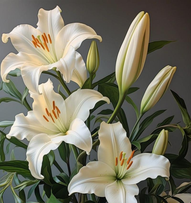 百合花开多朵的寓意是什么？