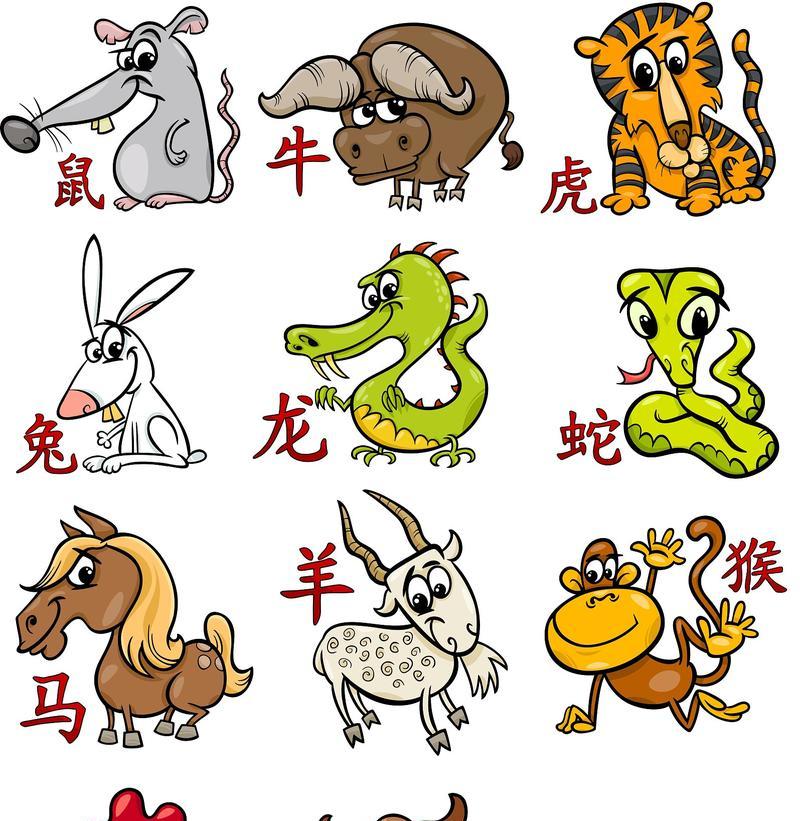 牡丹花与生肖动物有何关联？