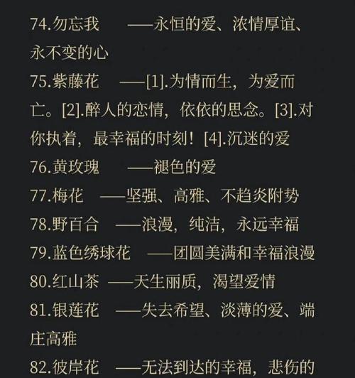 热烈自由的开放花语有何寓意？表达什么情感？