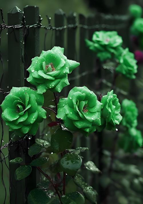 绿色玫瑰花的花语是什么？