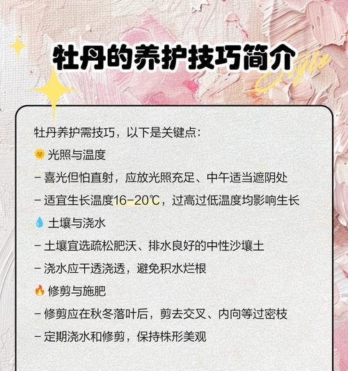 绕枝牡丹的花语代表什么？它的含义有哪些？
