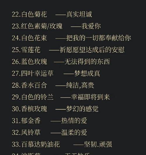 爱而不语的花语是什么？哪种花代表爱而不语？