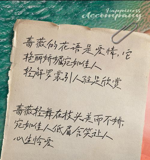 蔷薇恋人的花语有哪些？它象征着什么情感？