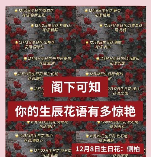 哪种花的花语适合表达十八岁生日？它有何寓意？