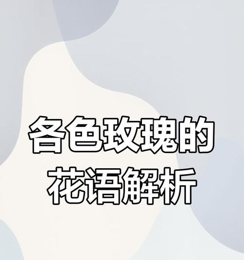 花语如何表达爱意？有哪些特别的花语？